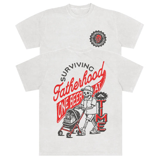 A-or-B-Tees T-Shirt White / S Surviving Fatherhood Comfort Colors T-shirt