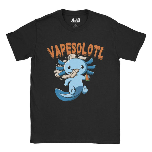 A-or-B-Tees T-Shirt Black / S Vapesolotl T-Shirt