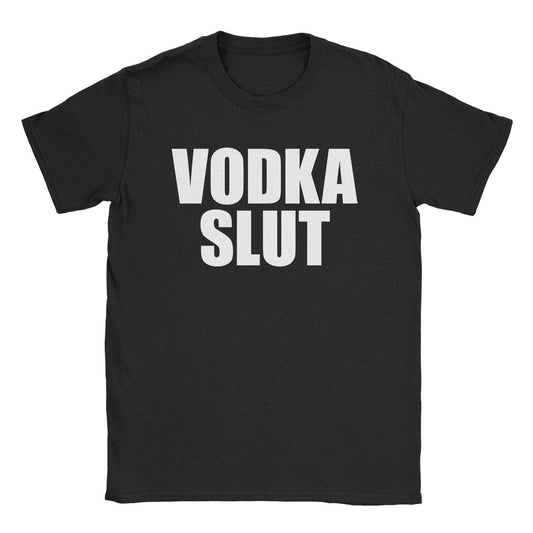 A-or-B-Tees T-Shirt Black / S Vodka Slut T-Shirt