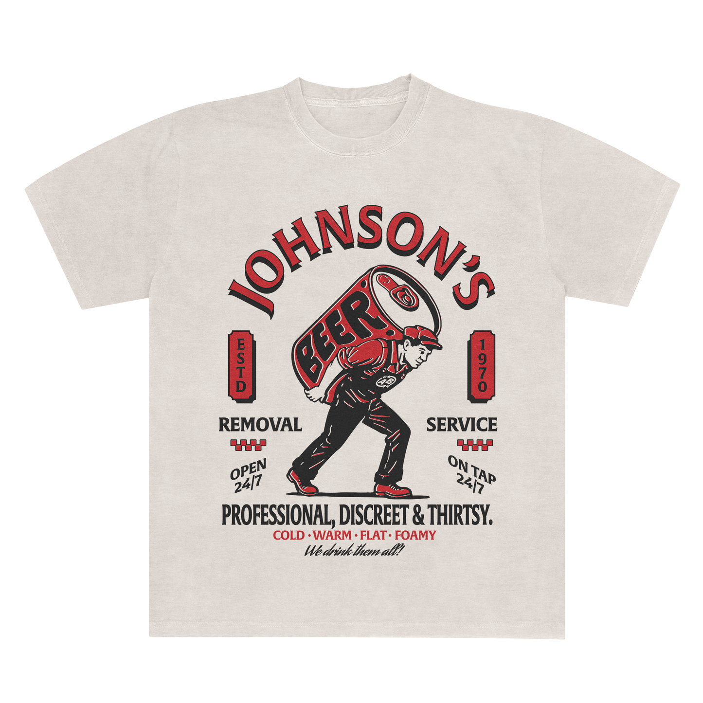 *Personalized* Beer Removal Comfort Colors T-shirt