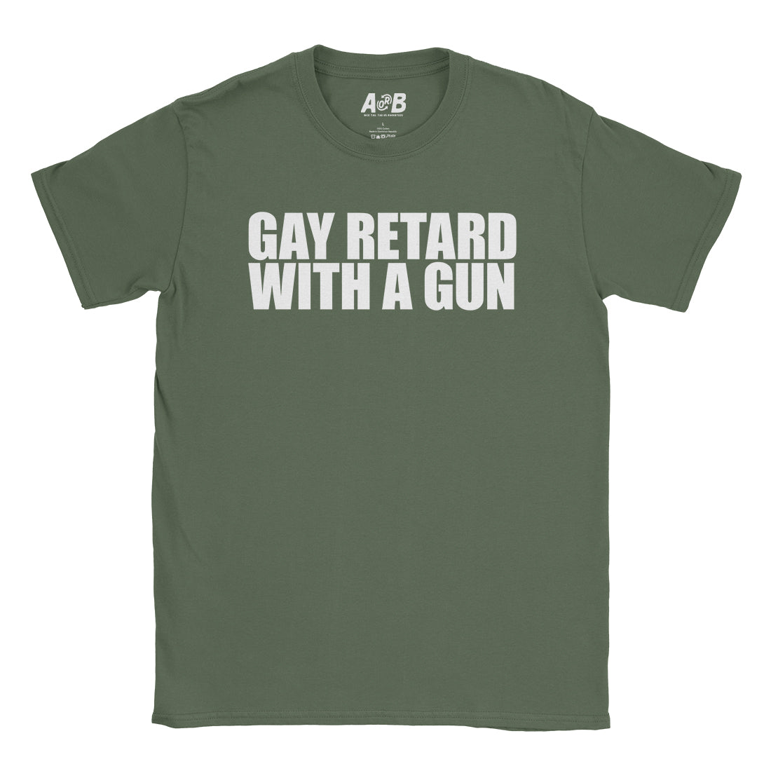 Armed Gay Retard T-Shirt