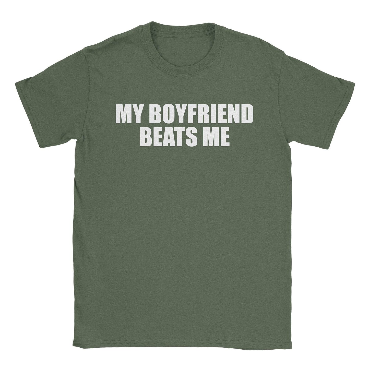 He Beats Me T-Shirt