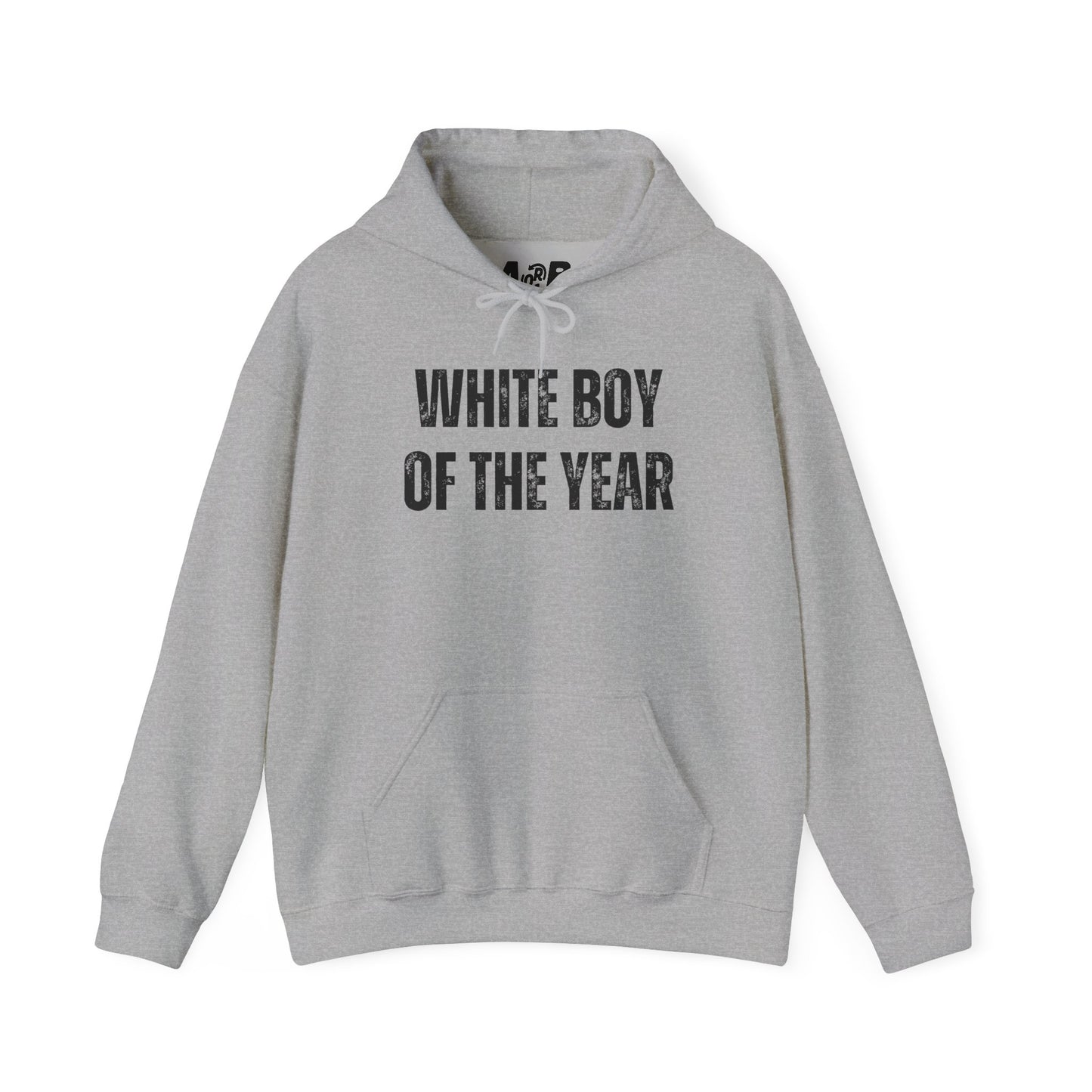 Hoodie — "White Boy of the Year" Graphic Pullover