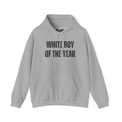 Hoodie — "White Boy of the Year" Graphic Pullover