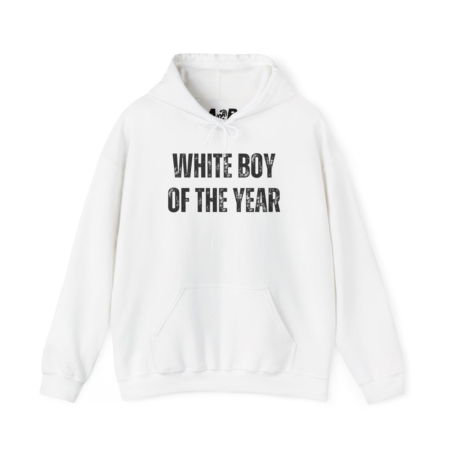 Hoodie — "White Boy of the Year" Graphic Pullover