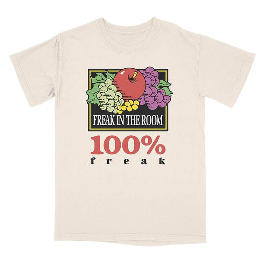 A-or-B-Tees T-Shirt Ivory / S 100% Freak T-Shirt