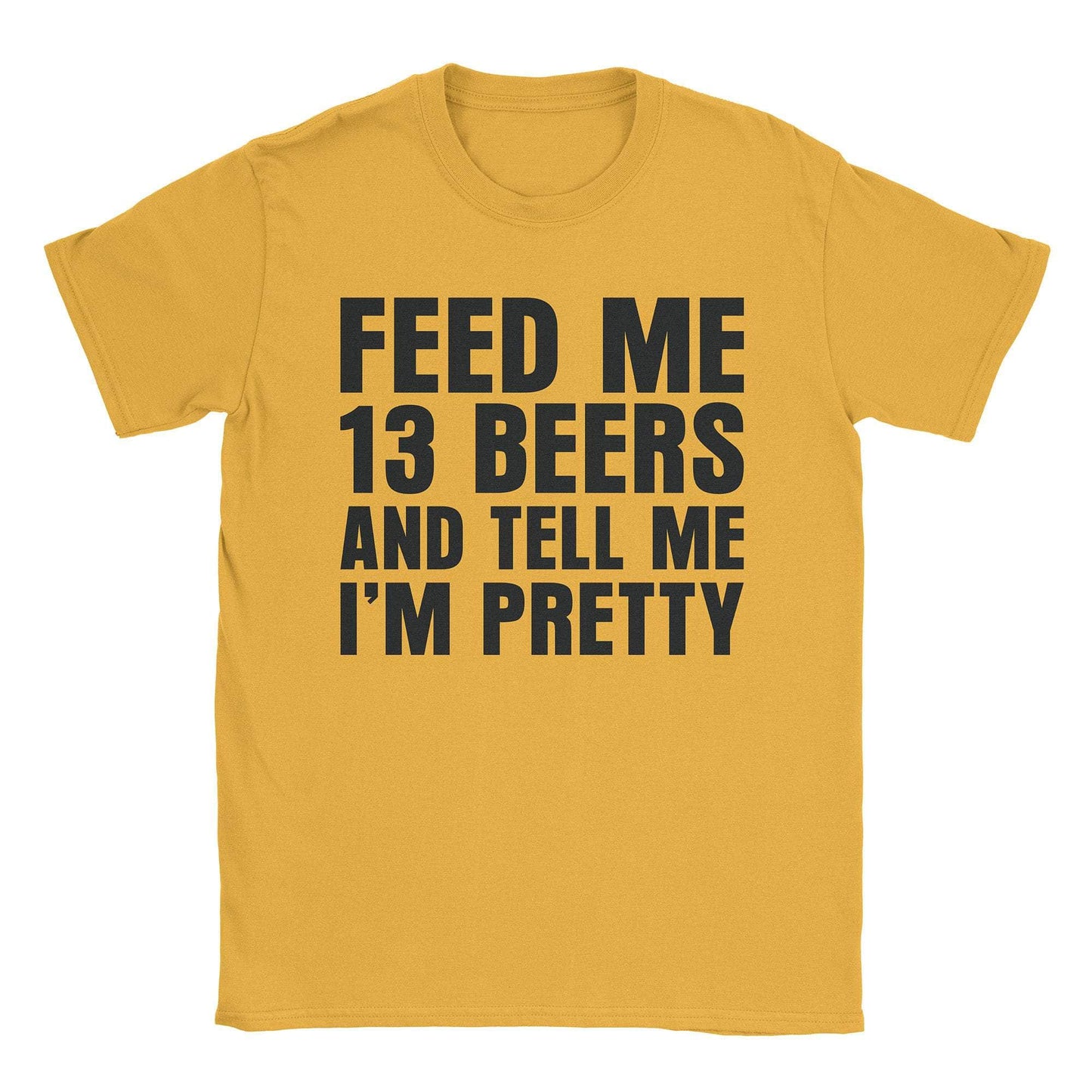 A-or-B-Tees T-Shirt Gold / S 13 Beers T-Shirt