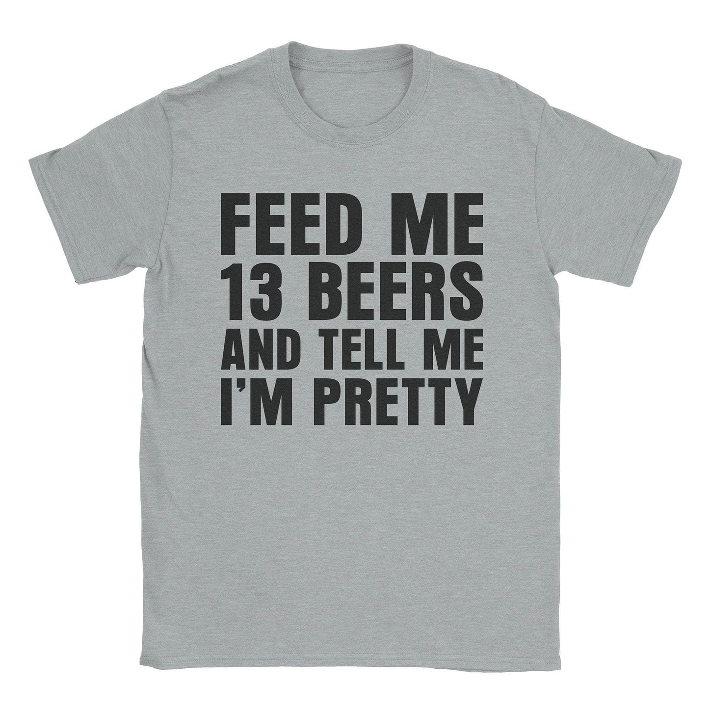 A-or-B-Tees T-Shirt Sport Grey / S 13 Beers T-Shirt