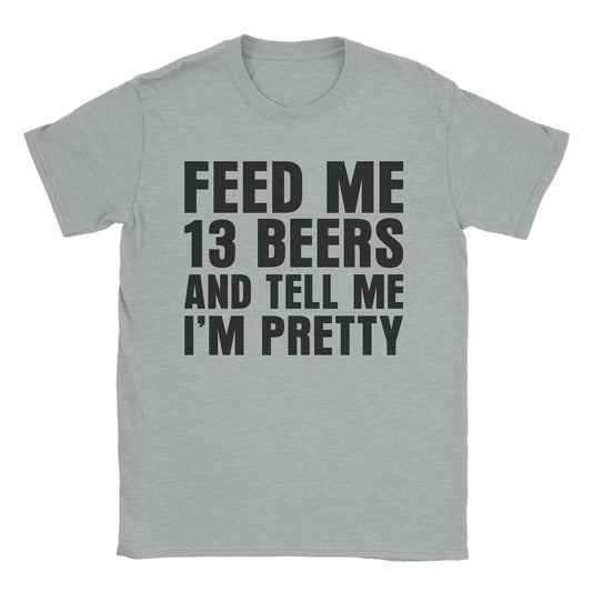 A-or-B-Tees T-Shirt Sport Grey / S 13 Beers T-Shirt