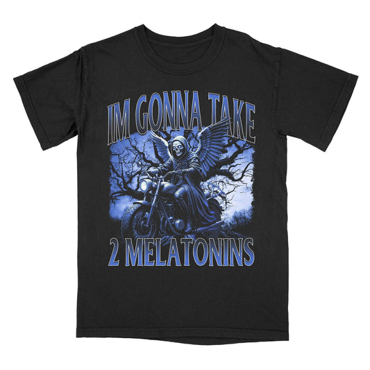 A-or-B-Tees T-Shirt Black / S 2 Melatonins T-Shirt