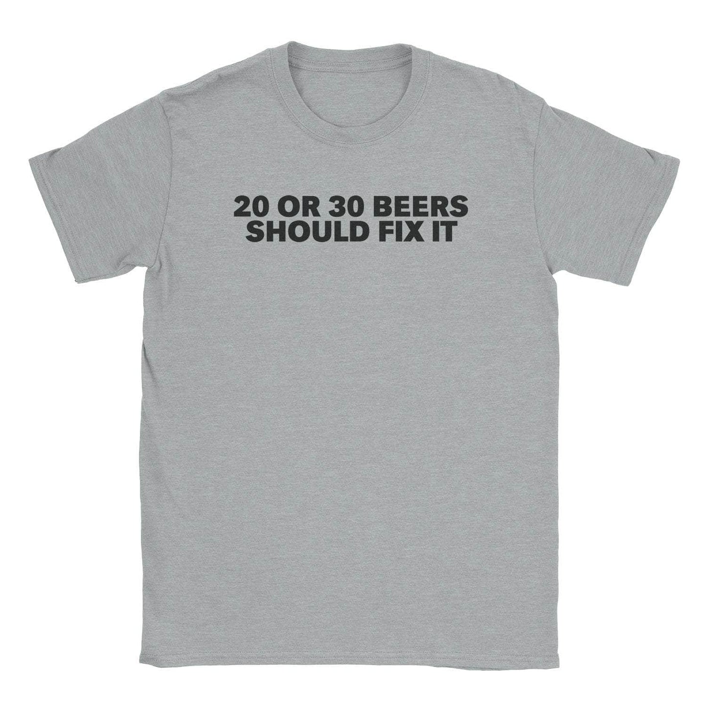 A-or-B-Tees T-Shirt Sport Grey / S 20-30 Beer T-Shirt