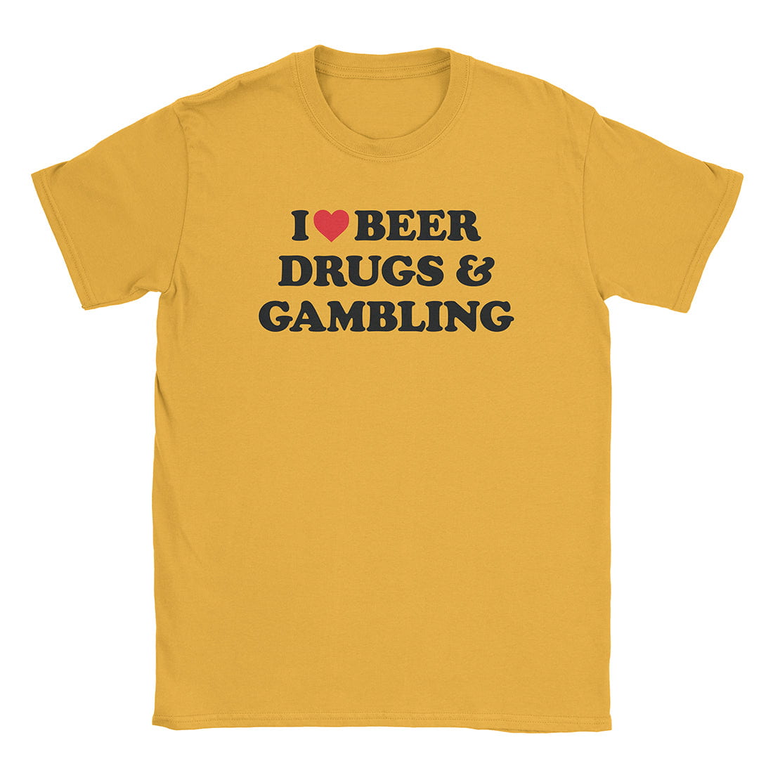 A-or-B-Tees T-Shirt Gold / S 3 Things I Love T-Shirt