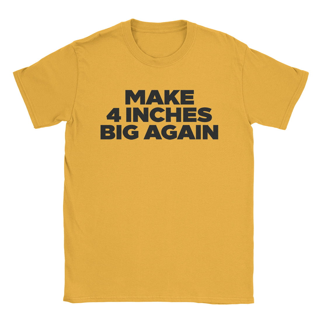 A-or-B-Tees T-Shirt Gold / S 4 Inches T-Shirt