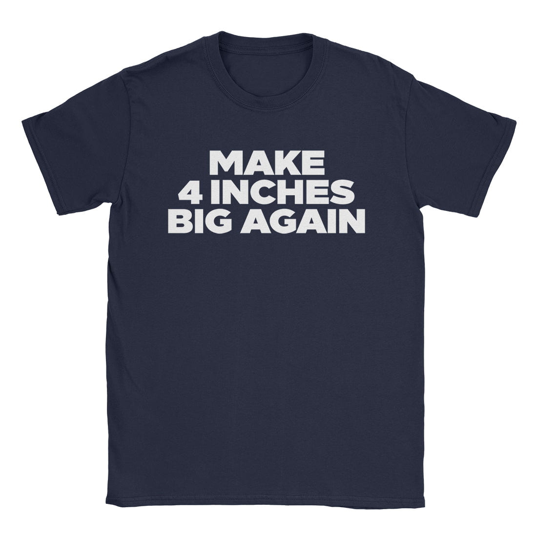 A-or-B-Tees T-Shirt Navy / S 4 Inches T-Shirt