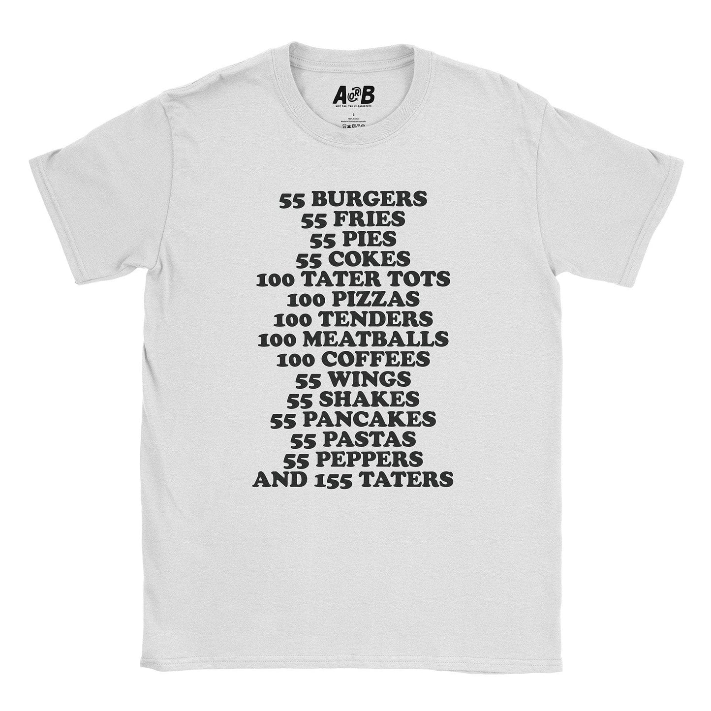 A-or-B-Tees T-Shirt White / S 55 T-Shirt