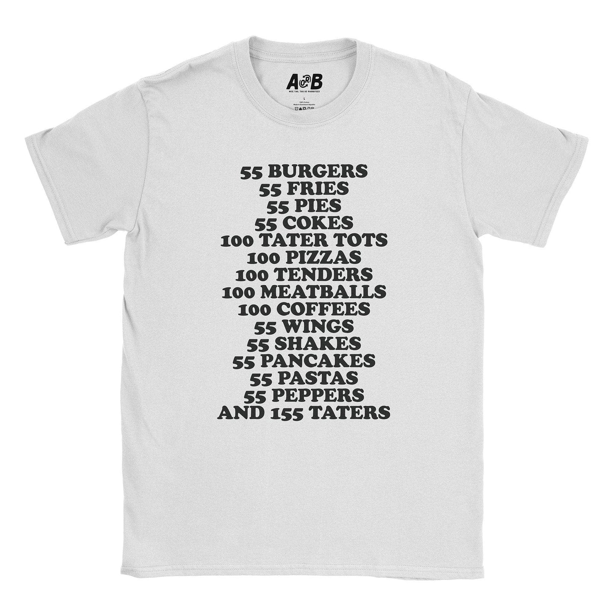A-or-B-Tees T-Shirt White / S 55 T-Shirt