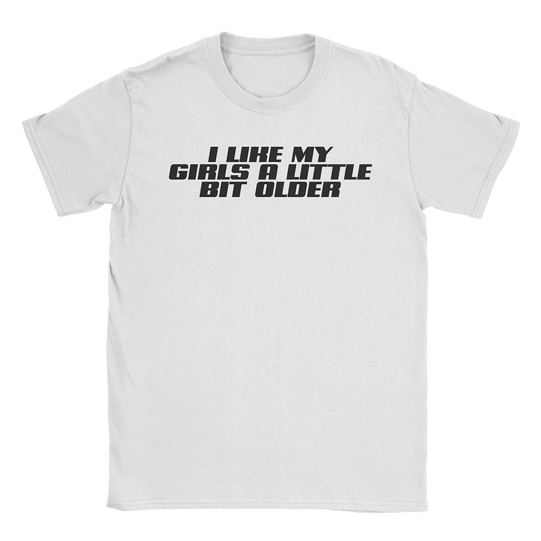 A-or-B-Tees T-Shirt White / S A Bit Older T-Shirt