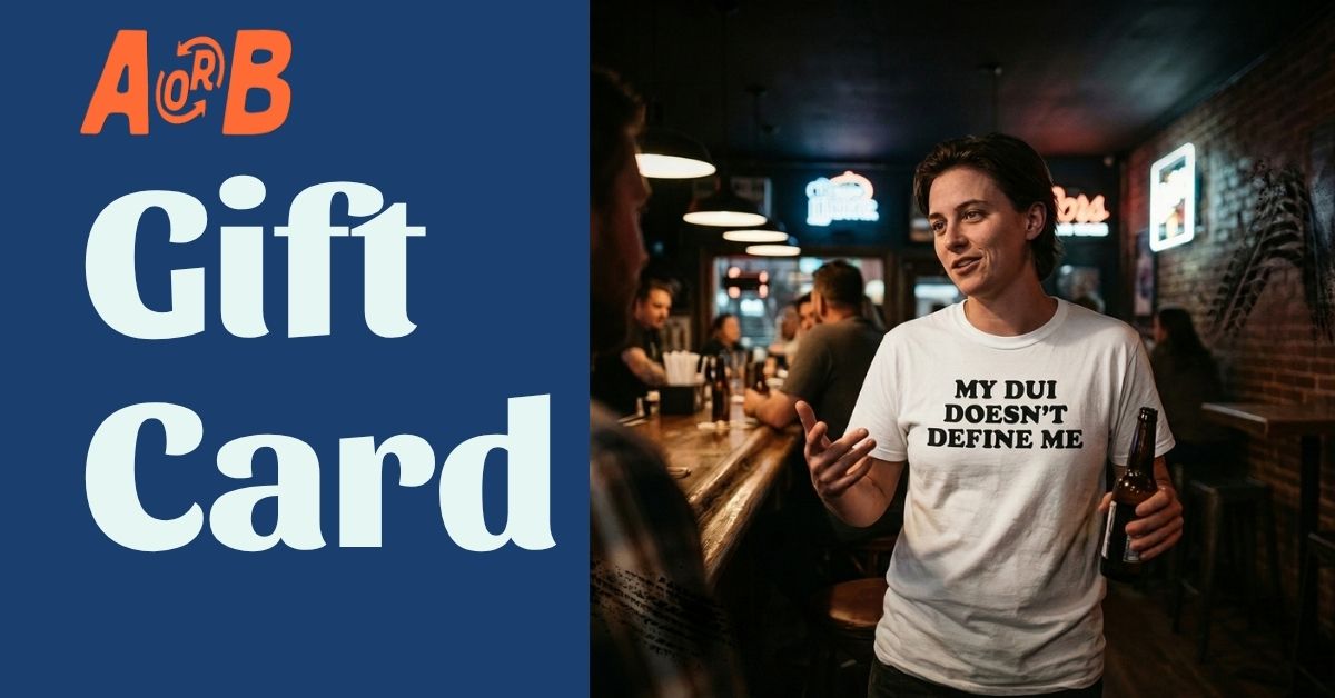 A-or-B-Tees Gift Card A or B Tees Gift Card