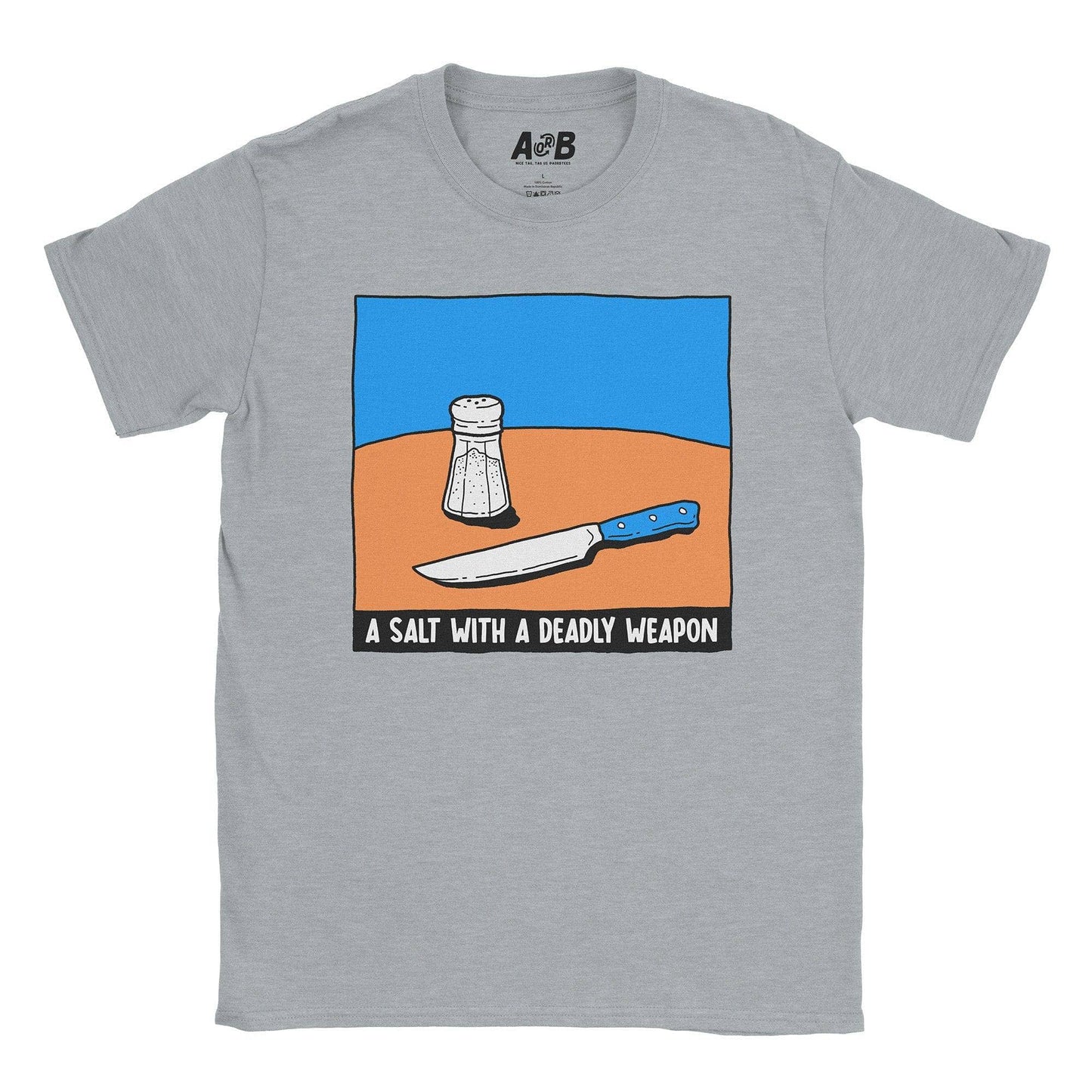 A-or-B-Tees T-Shirt Sport Grey / S A Salt T-Shirt