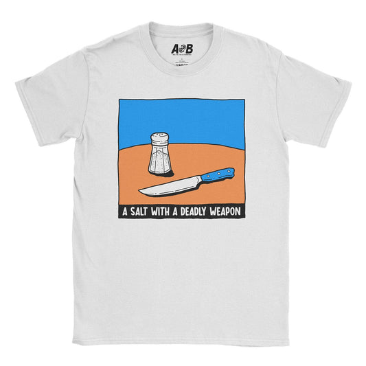 A-or-B-Tees T-Shirt White / S A Salt T-Shirt
