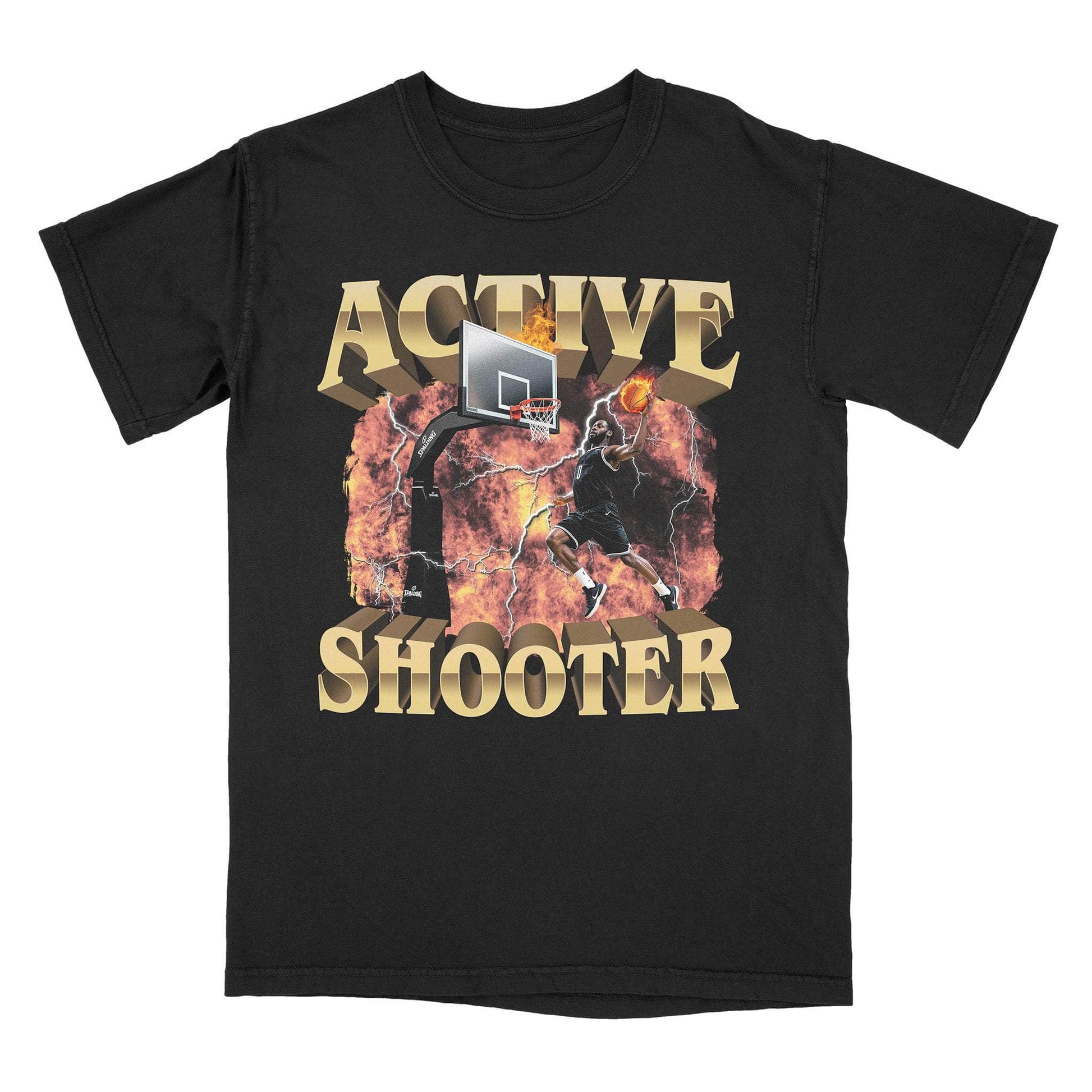 A-or-B-Tees T-Shirt Black / S Active Shooter T-Shirt