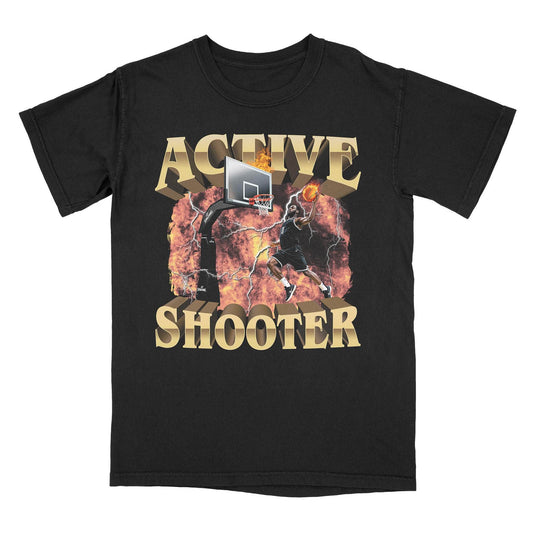 A-or-B-Tees T-Shirt Black / S Active Shooter T-Shirt