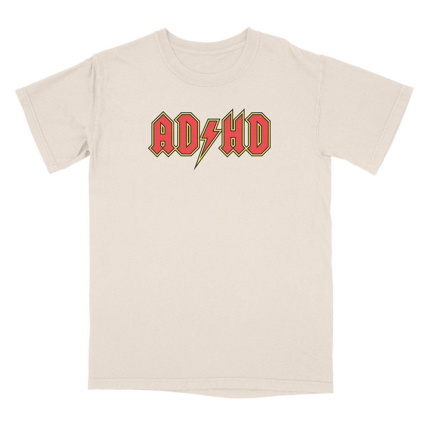 A-or-B-Tees T-Shirt Ivory / S ADHD T-Shirt