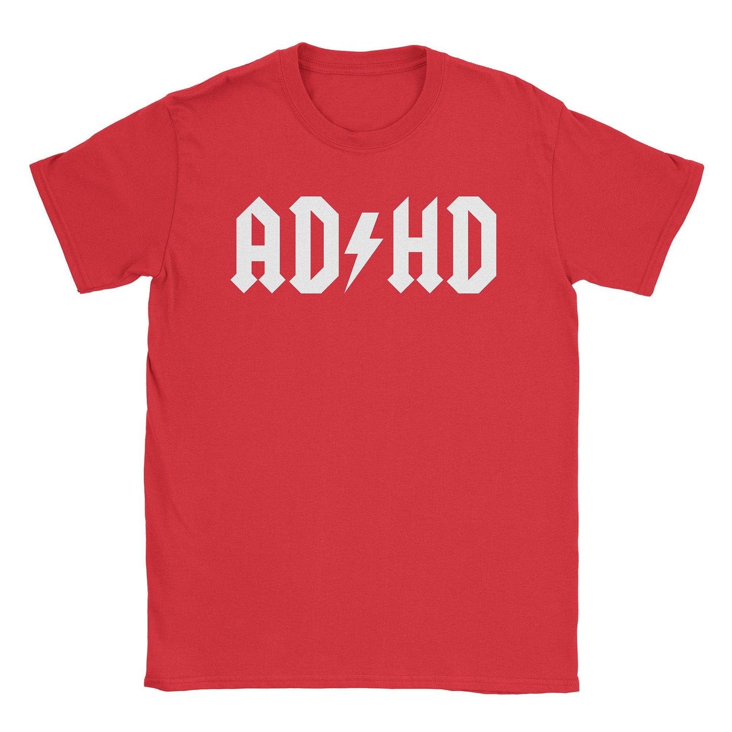 A-or-B-Tees T-Shirt Red / S ADHD T-Shirt