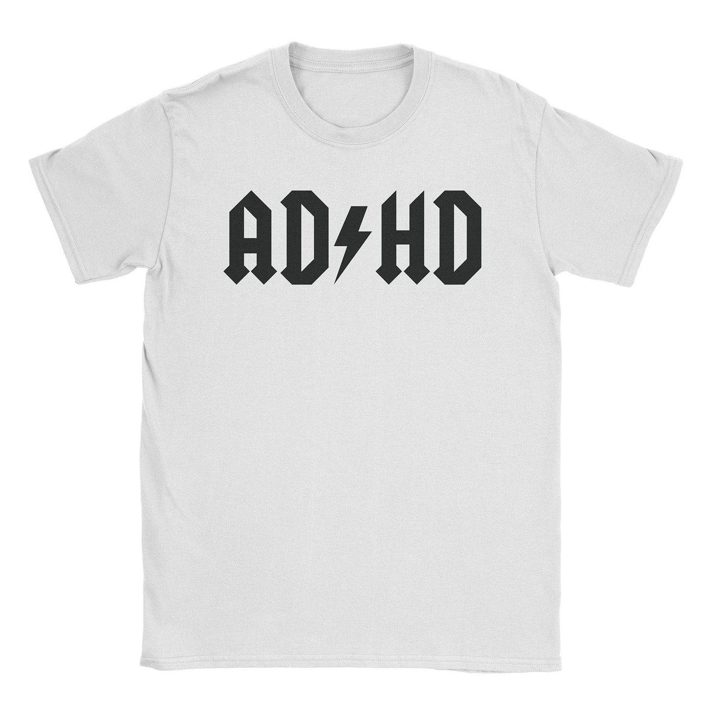A-or-B-Tees T-Shirt White / S ADHD T-Shirt