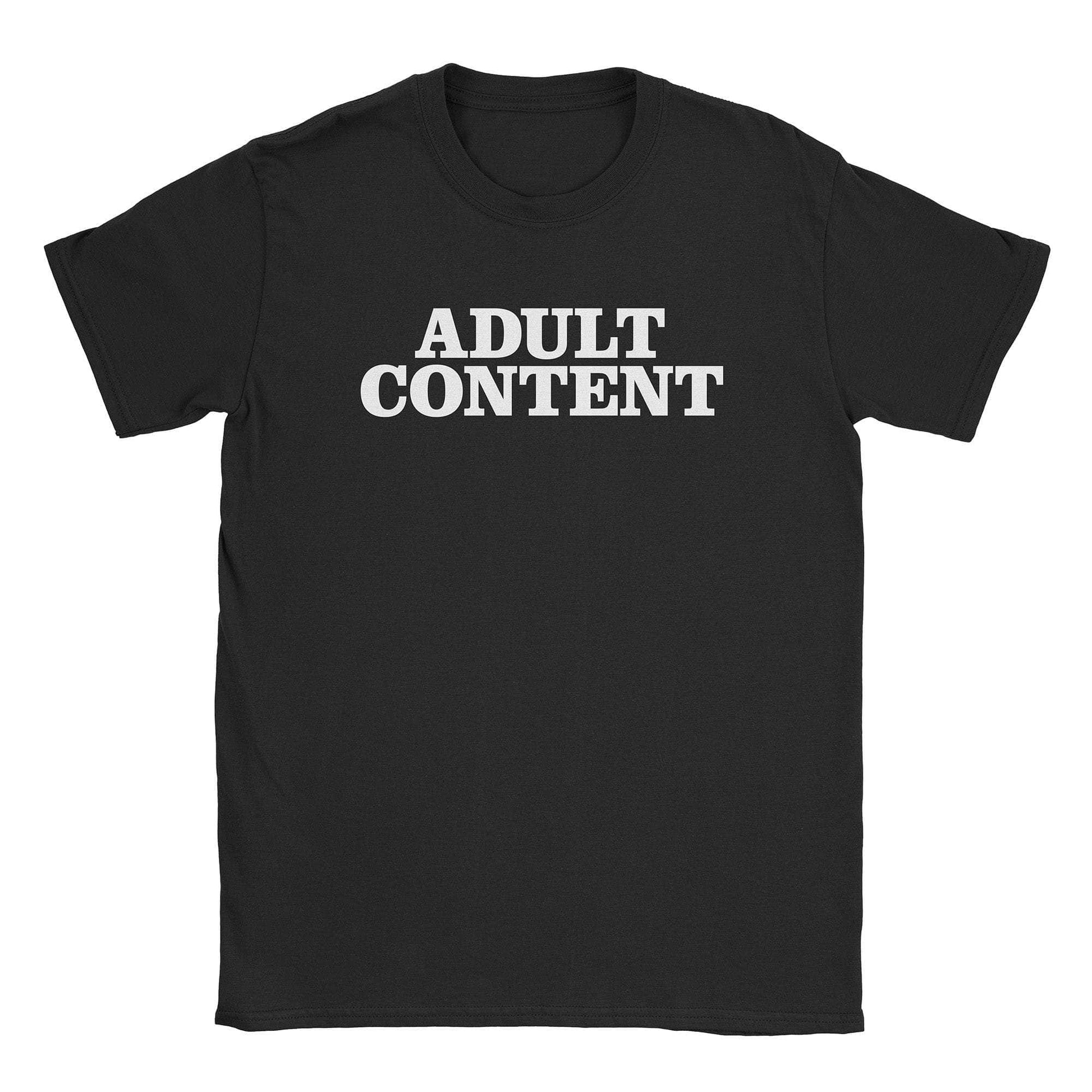 A-or-B-Tees T-Shirt Black / S Adult Content T-Shirt