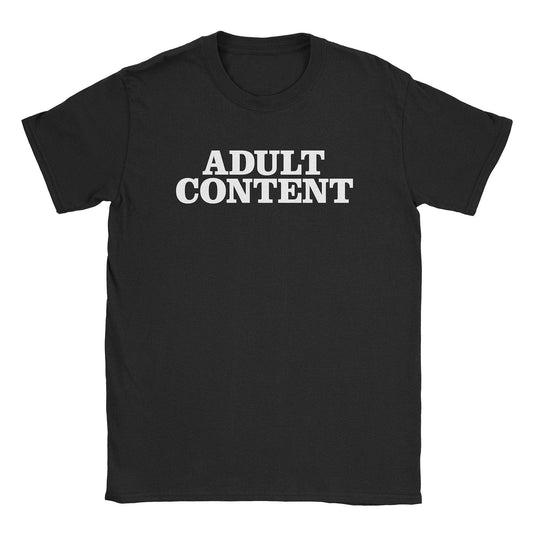 A-or-B-Tees T-Shirt Black / S Adult Content T-Shirt