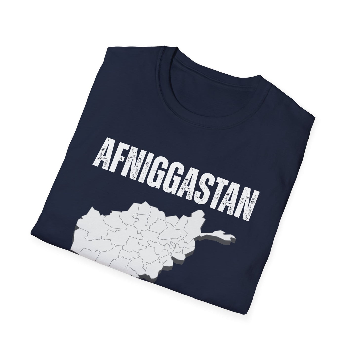A-or-B-Tees T-Shirt AFNIGGASTAN Wish You Were Here T-Shirt – Edgy Afghanistan Meme Tee