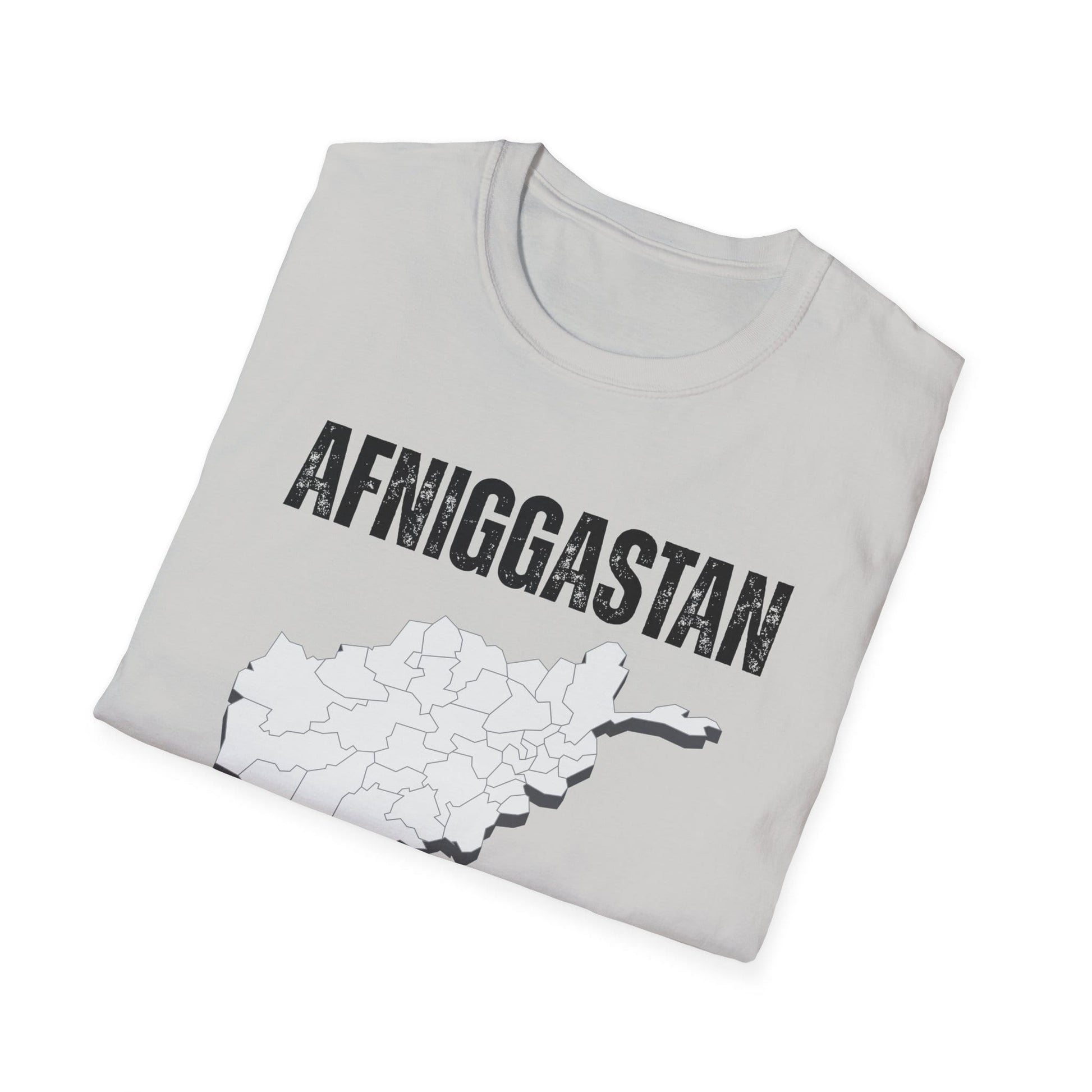 A-or-B-Tees T-Shirt AFNIGGASTAN Wish You Were Here T-Shirt – Edgy Afghanistan Meme Tee