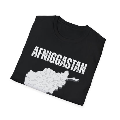 A-or-B-Tees T-Shirt AFNIGGASTAN Wish You Were Here T-Shirt – Edgy Afghanistan Meme Tee