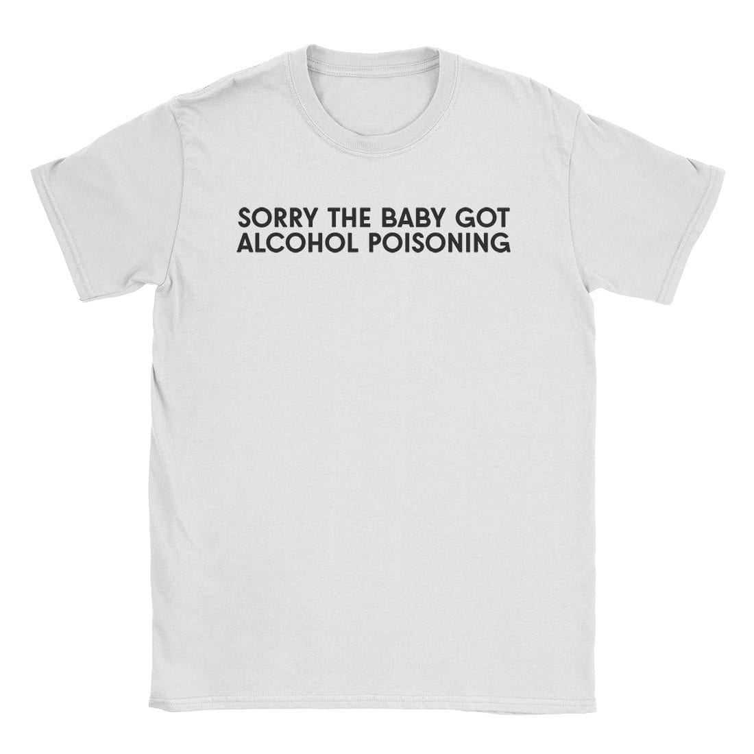 A-or-B-Tees T-Shirt White / S Alcohol Poisoning T-Shirt