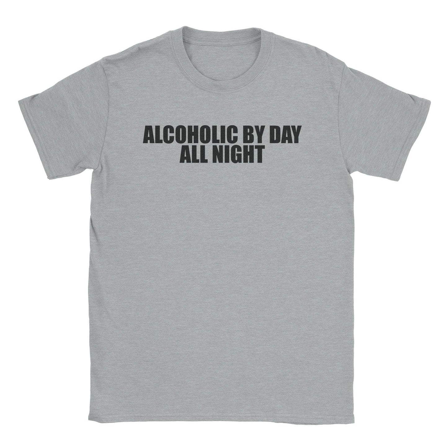 A-or-B-Tees T-Shirt Sport Grey / S Alcoholic T-Shirt