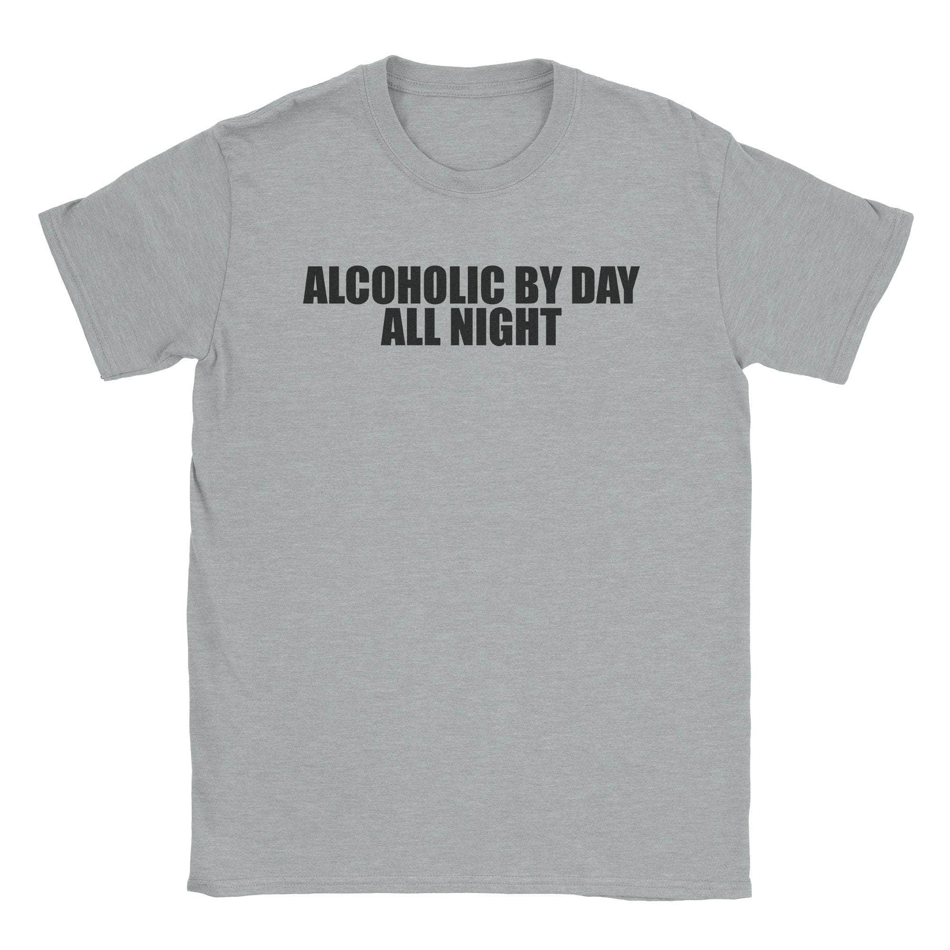 A-or-B-Tees T-Shirt Sport Grey / S Alcoholic T-Shirt