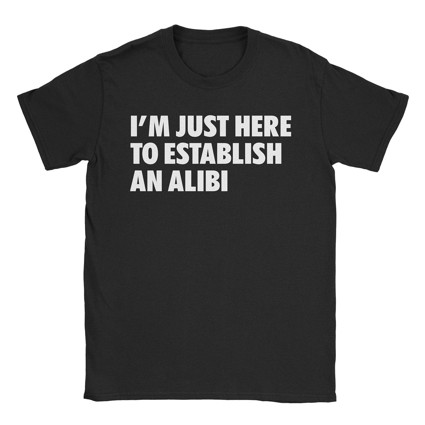 A-or-B-Tees T-Shirt Black / S Alibi T-Shirt