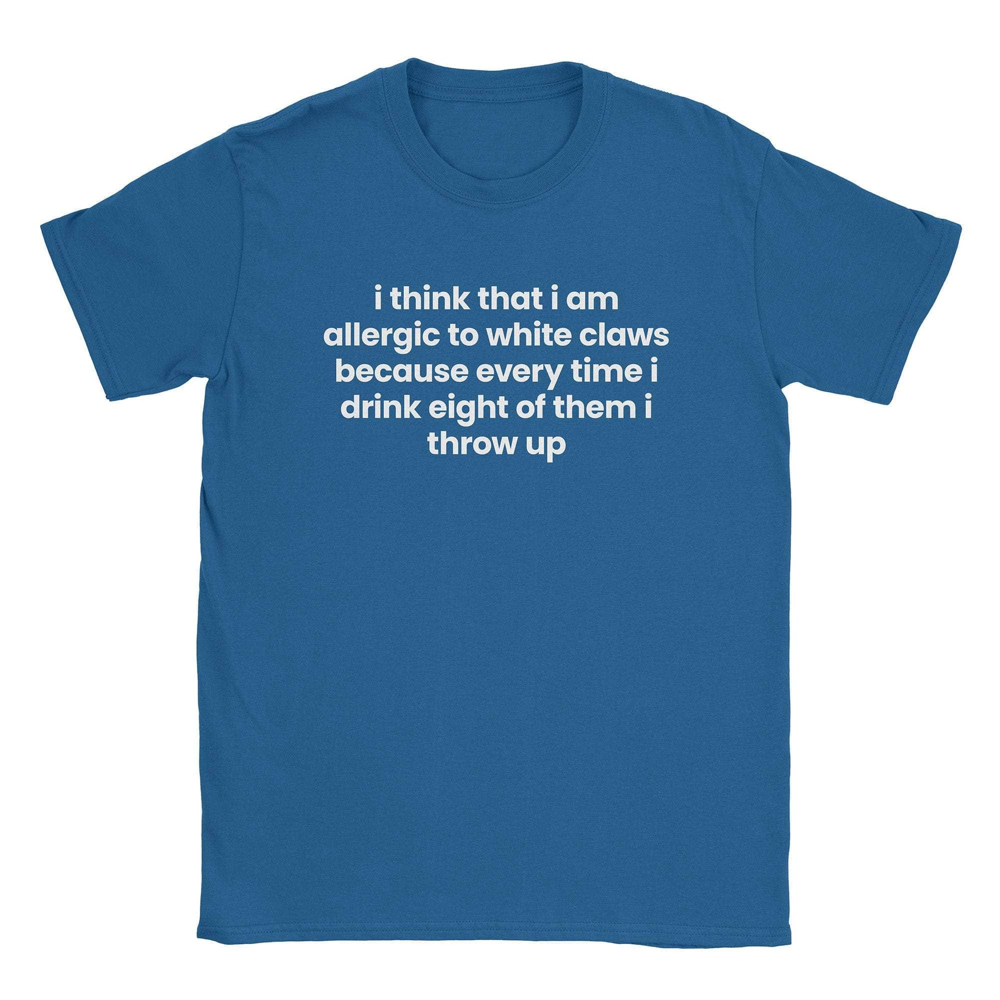A-or-B-Tees T-Shirt Royal / S Allergic To Claws T-Shirt
