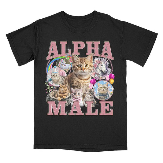 A-or-B-Tees T-Shirt Black / S Alpha Male T-Shirt