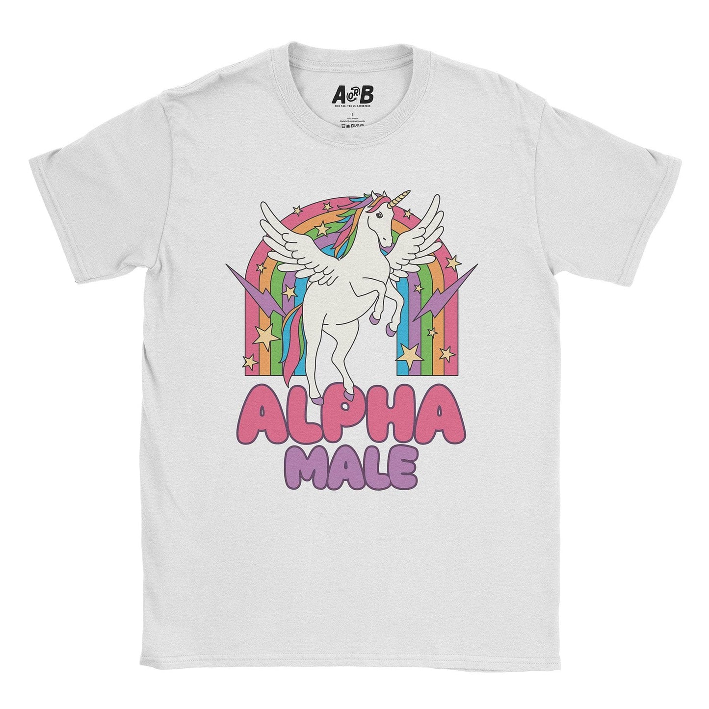A-or-B-Tees T-Shirt White / S Alpha T-Shirt