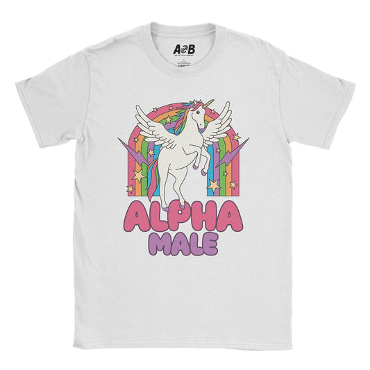 A-or-B-Tees T-Shirt White / S Alpha T-Shirt