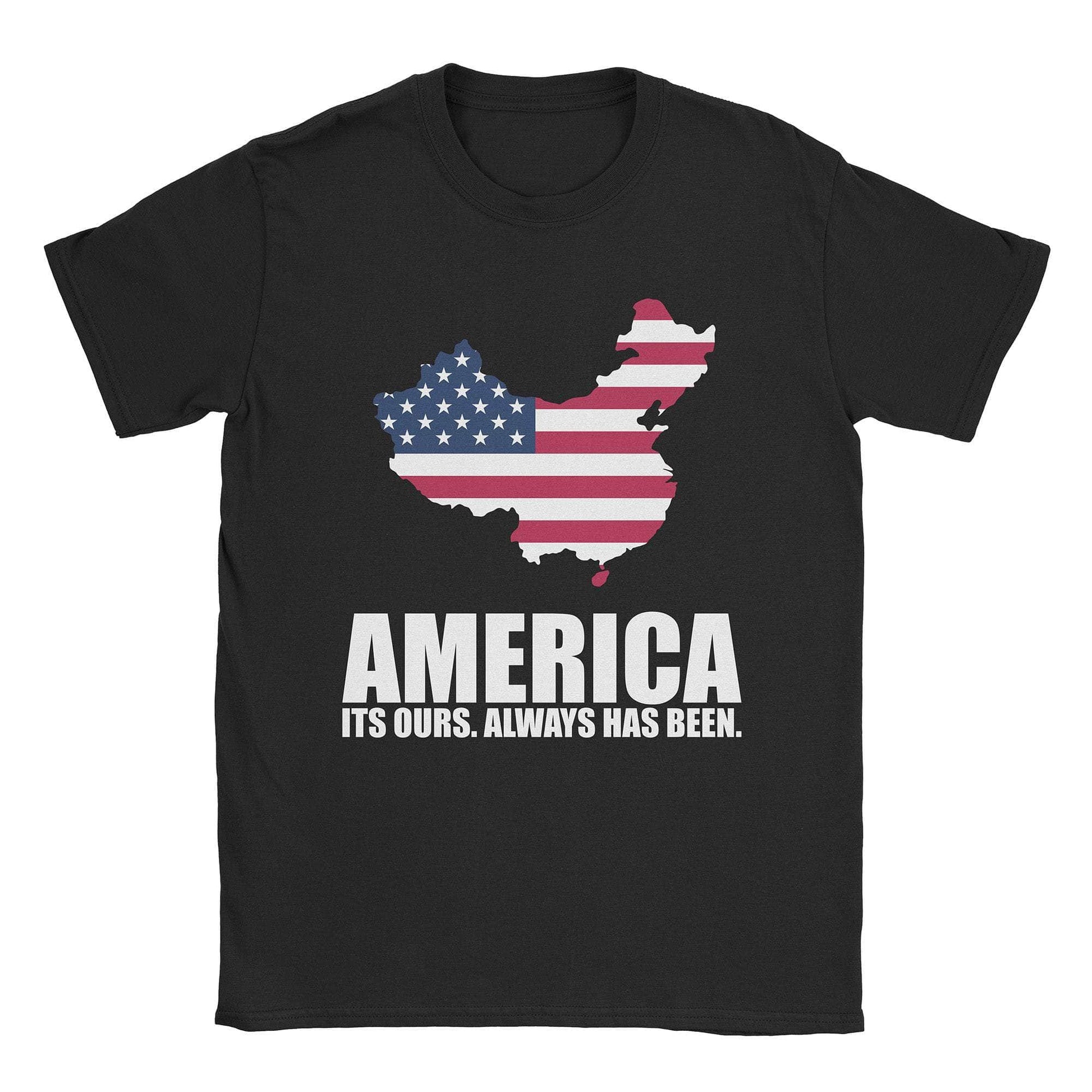 A-or-B-Tees T-Shirt Black / S America T-Shirt