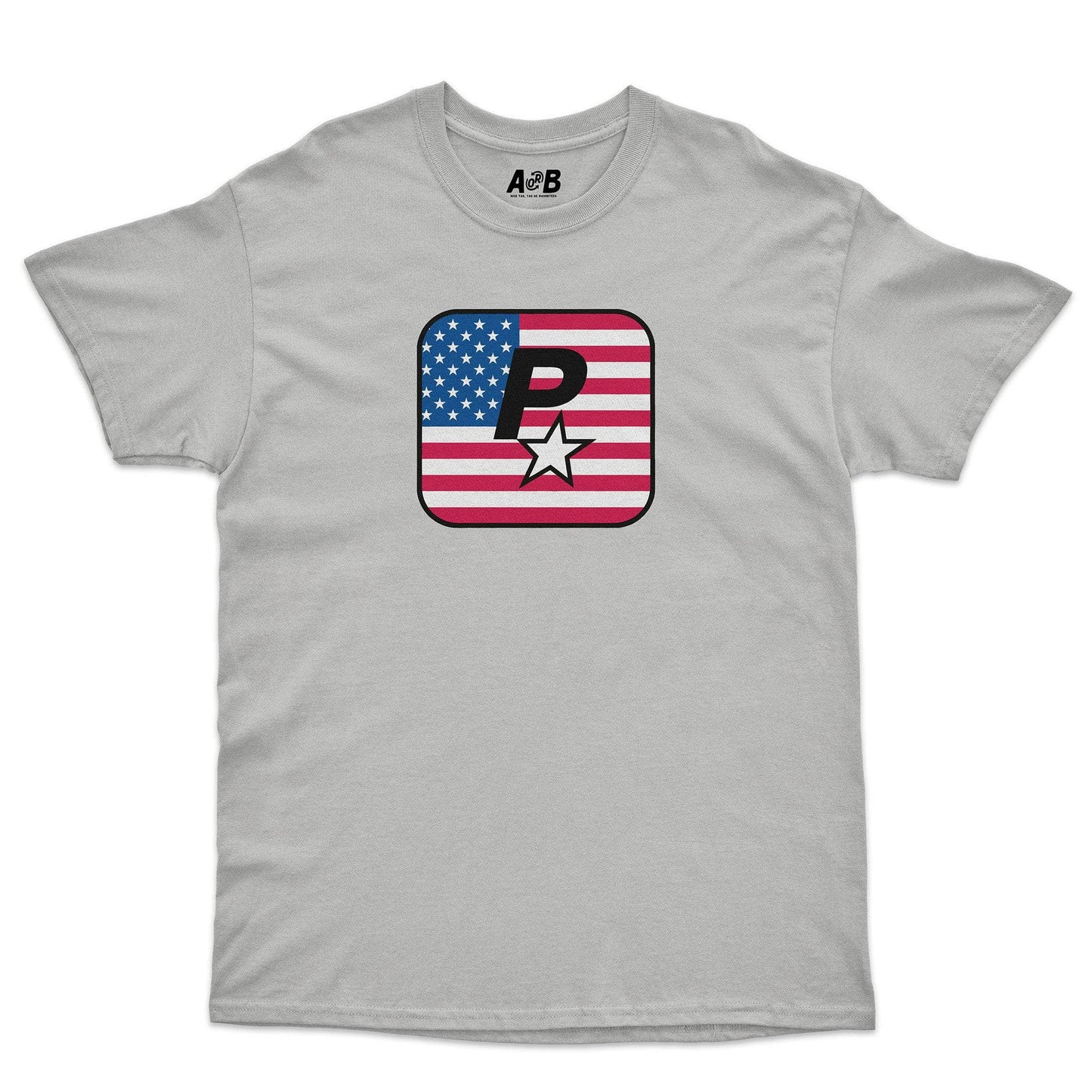 A-or-B-Tees T-Shirt Ice Grey / S American P☆ T-Shirt
