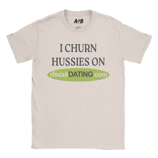 A-or-B-Tees T-Shirt Natural / S Amish Dating T-Shirt