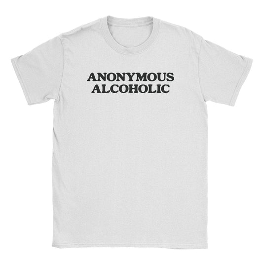 A-or-B-Tees T-Shirt White / S Anonymous Alcoholic T-Shirt