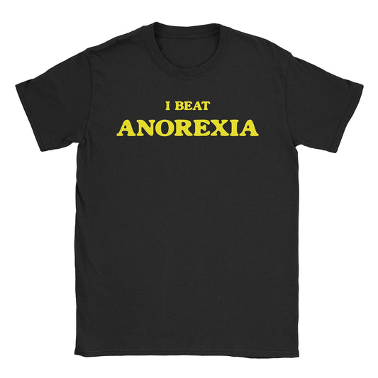 A-or-B-Tees T-Shirt Black / S Anorexia T-Shirt