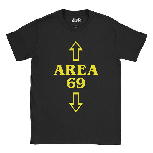 A-or-B-Tees T-Shirt Black / S Area 69 T-Shirt