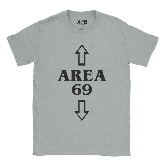 A-or-B-Tees T-Shirt Sport Grey / S Area 69 T-Shirt