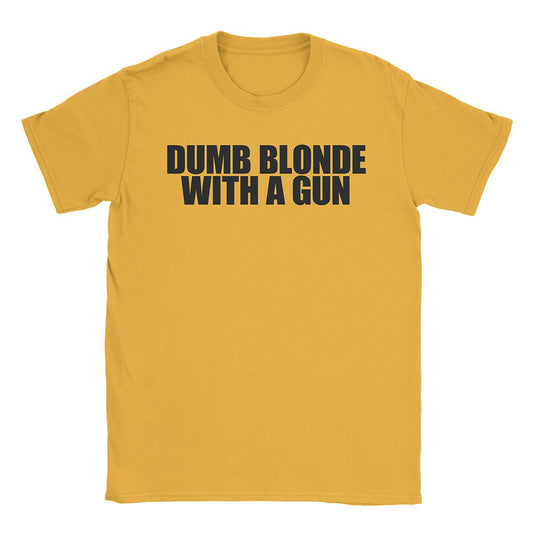 A-or-B-Tees T-Shirt Gold / S Armed Blonde T-Shirt